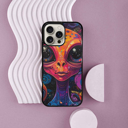 iPhone 16 Pro Max Case — Cartoon Alien Characters, Custom Made Phone Cover