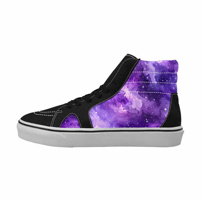 MEN'S Galaxy Art - High Top Canvas Surreal Custom Shoes