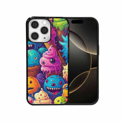 iPhone 15 Pro Max Case — Melting Ice Cream Monster Charac, Custom Phone Case