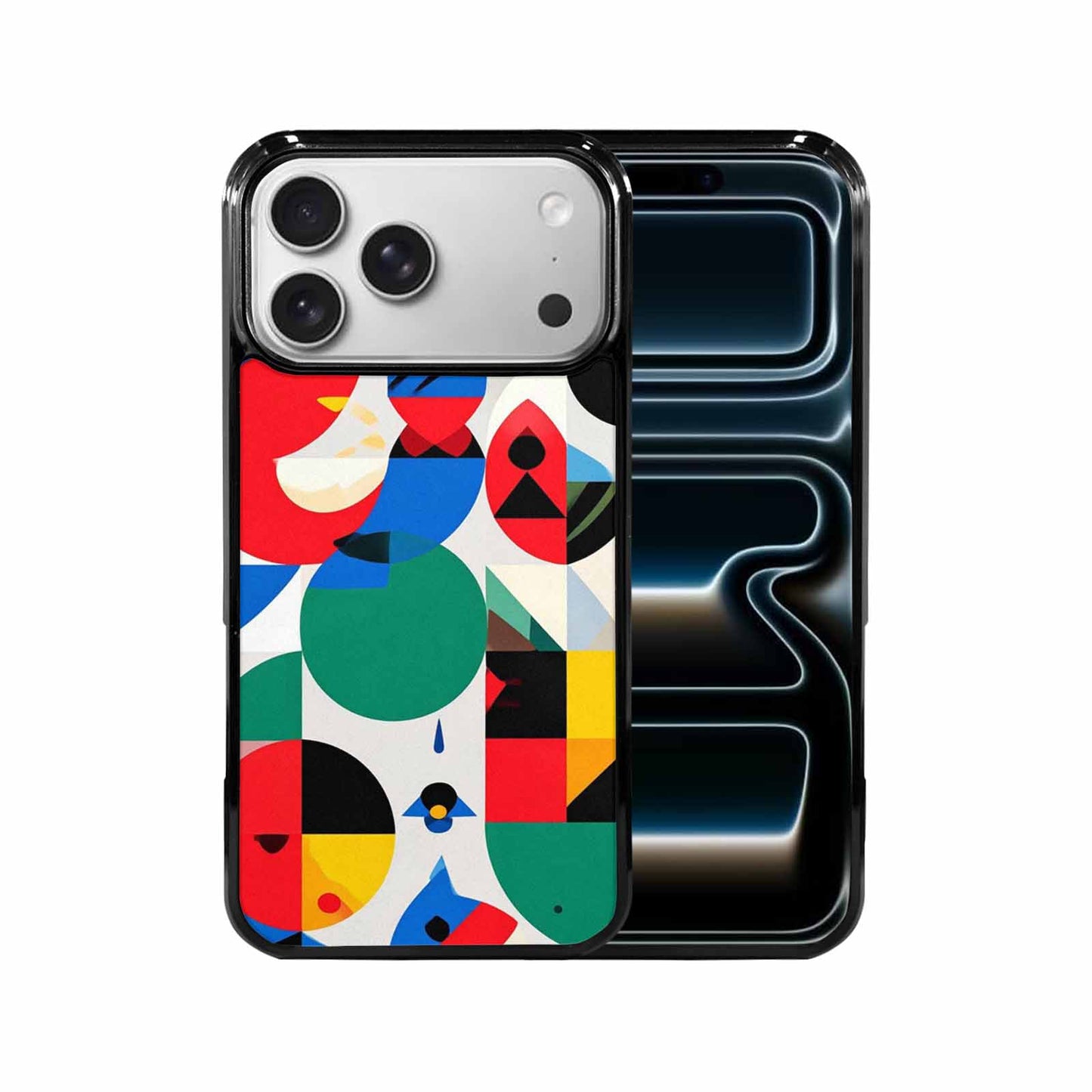 iPhone 17 Pro Max Case — Mod Cartoon Art Pattern Cartoon Cute, Custom Made Phone Cover