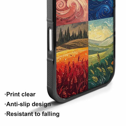 iPhone 17 Case — Small Van Gogh Style Galaxy Space, Custom Print Case Cover