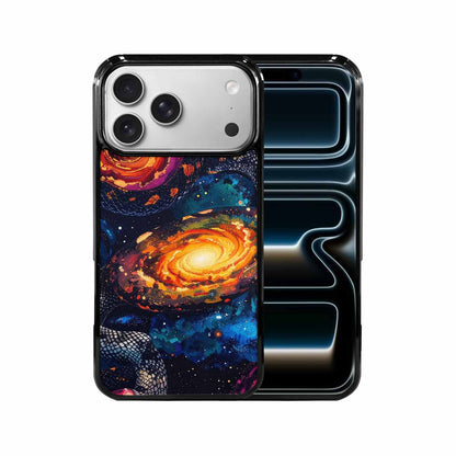 iPhone 17 Pro Max Case — Snake Print Galaxy Seamless Animal Print, Custom Made Phone Cover