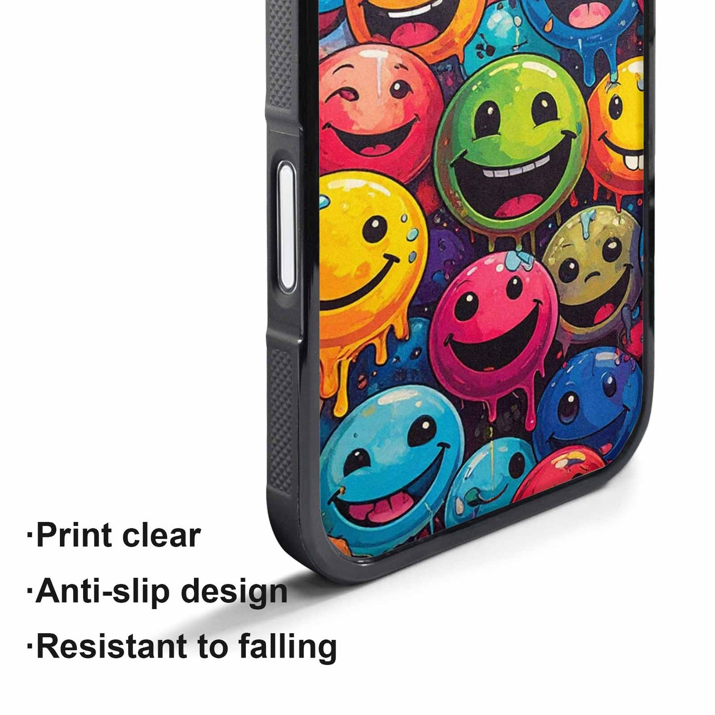 iPhone 17 Air Case — Melting Moon Smiley Melting Smiley Original, Original Design Phone Case