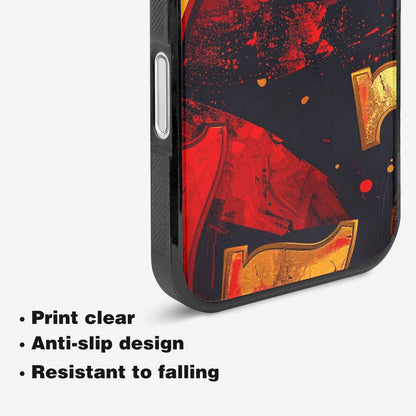 iPhone 16 Plus Case — Dice And Casino Pattern Seamless Repeat, Custom Art Phone Cover