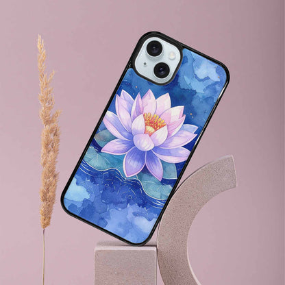 iPhone 15 Plus Case — Monet Water Lilies Painting Pattern, Customized Protective Case