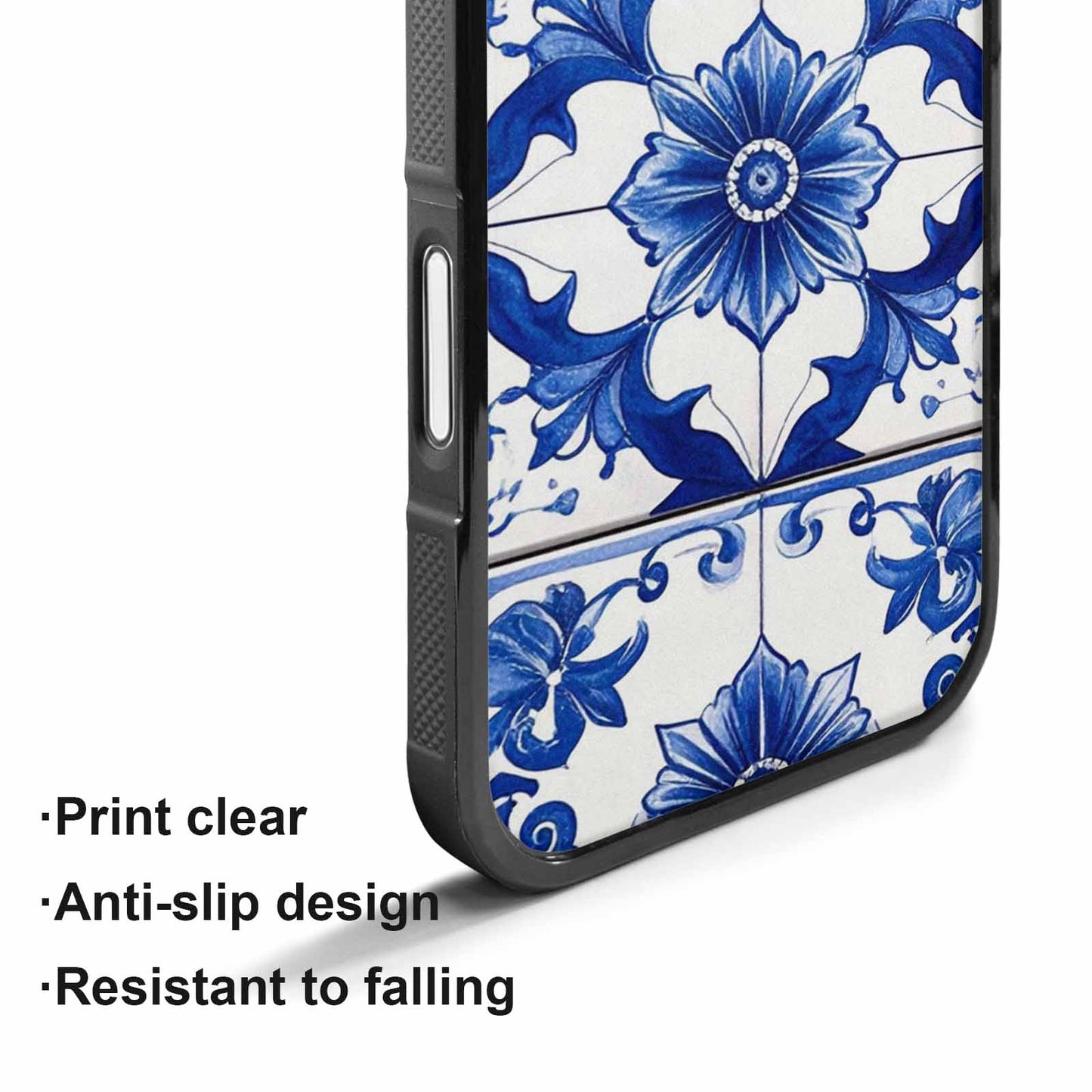 iPhone 17 Case — Talavera Tile Floral, Unique Phone Case Design