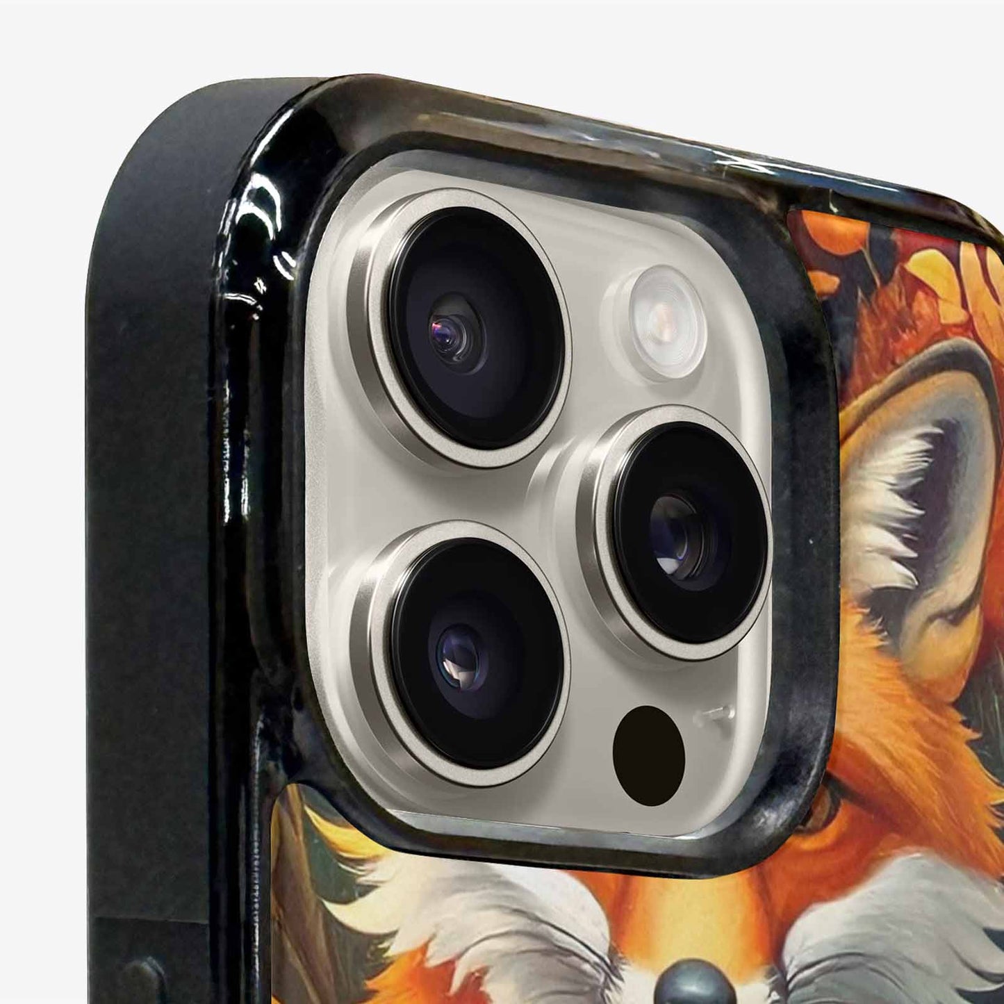iPhone 16 Pro Max Case — Fox Forest Fox Forest Pattern Hundreds, Custom Print Case Cover