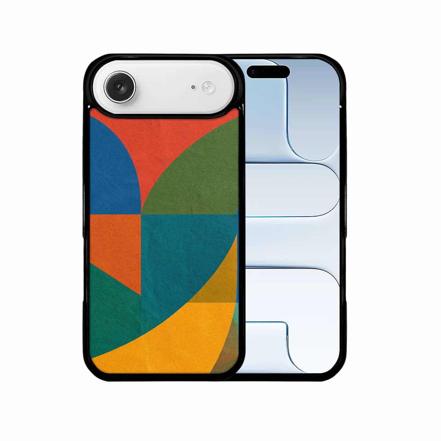 iPhone 17 Air Case — Memphis Art Pattern Retro Vintage, Custom Phone Case