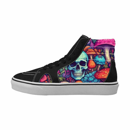 MEN'S Mushroom Hundred Skull Art Background 4 Ferion