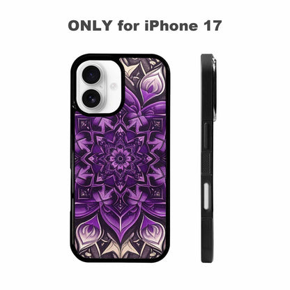 iPhone 17 Case — Small Mandala Pattern, Randomly Floral, Original Design Phone Case