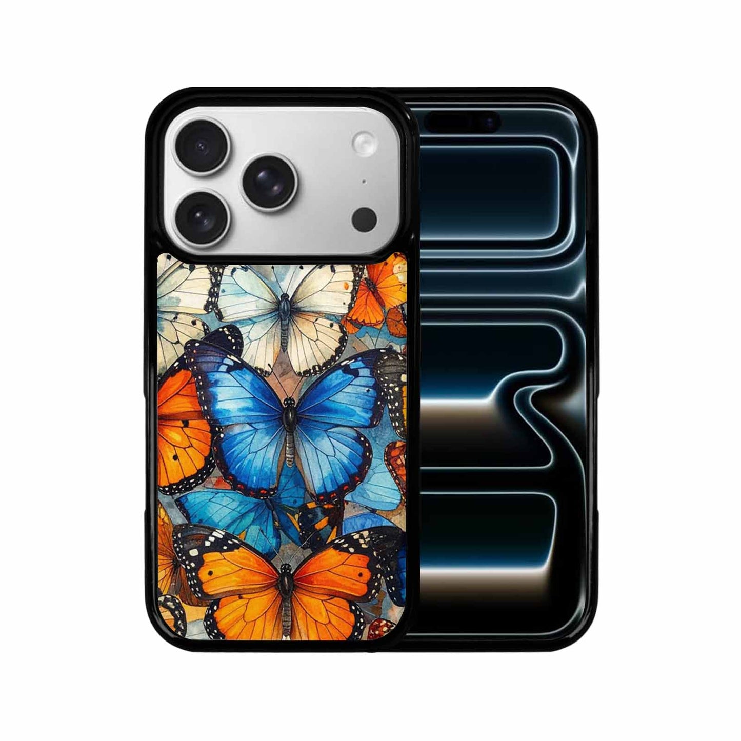 iPhone 17 Pro Case — Small Butterfly Wing Pattern Randomly Original, Custom Printed Phone Case