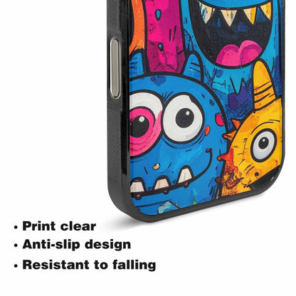 iPhone 16 Pro Case — Goofy Cartoon Monster, Personalized Phone Case
