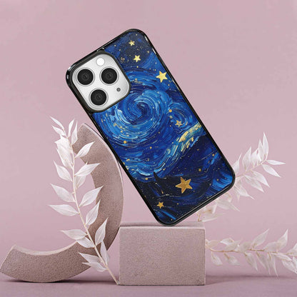 iPhone 15 Pro Max Case — Starry Night Galaxy Custom Personalized Phone, Custom Designed Case Cover