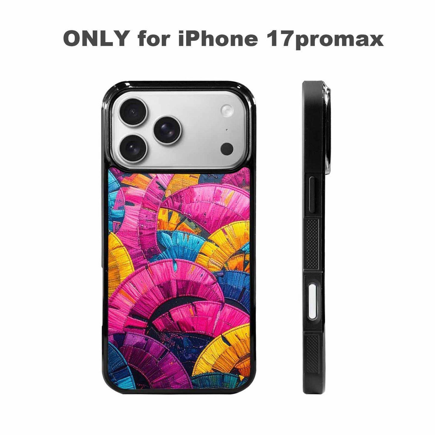 iPhone 17 Pro Max Case — Vivid Camo Pansexual Camo, Original Design Phone Case
