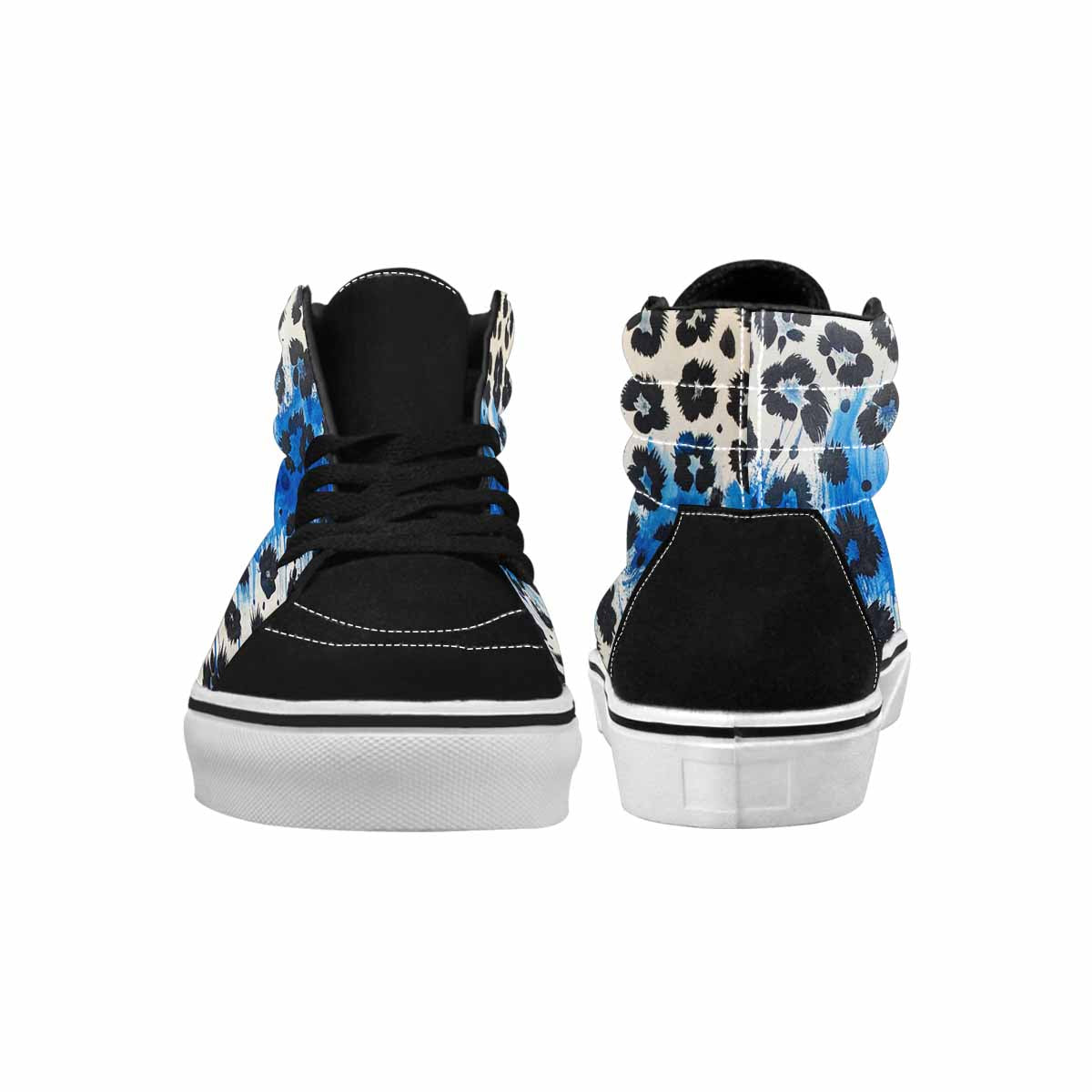 MEN'S Animal Print High Top Canvas Wallpaper Art Sneakers