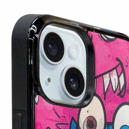 iPhone 15 Plus Case — Goofy Cartoon Monster, Custom Designed Case Cover