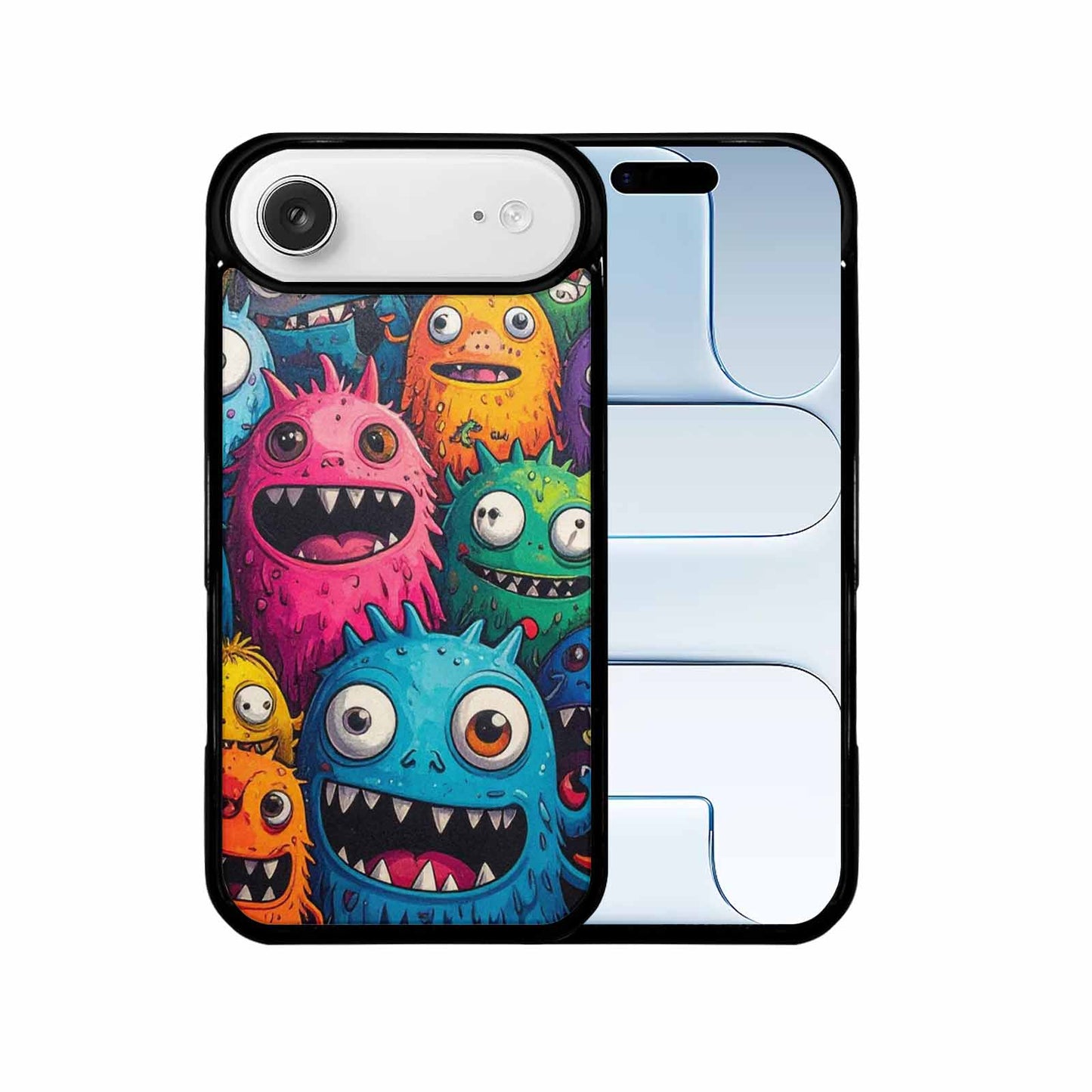iPhone 17 Air Case — Monsters General Cartoon Monst Of4 Cartoon, Custom Print Case Cover