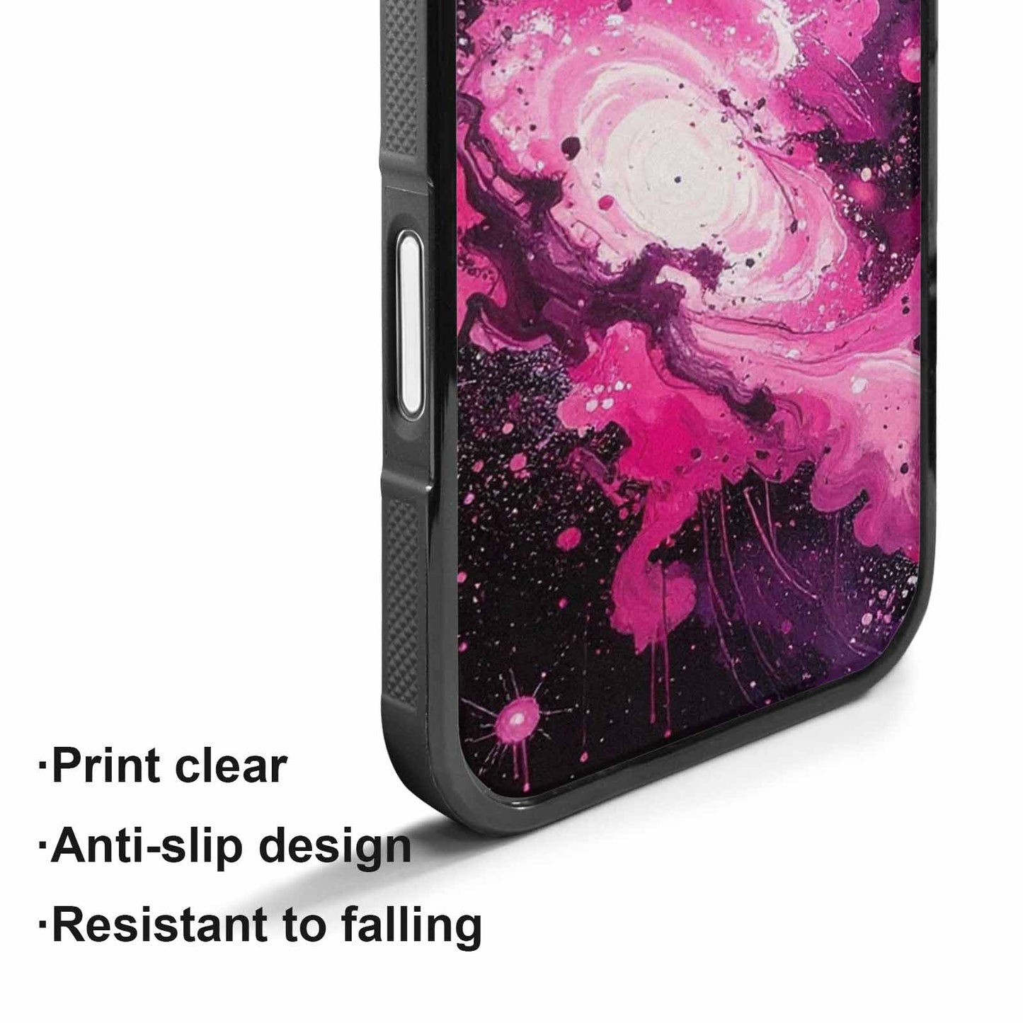iPhone 17 Case — Galaxy Nebula Black &amp; Galaxy Space, Custom Made Phone Cover