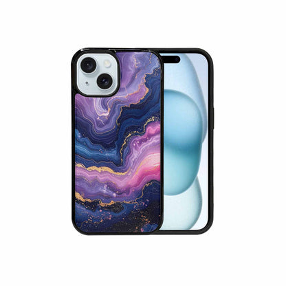 iPhone 15 Case — Marble Galaxy Custom Personalized Phone Cover, Customized Protective Case