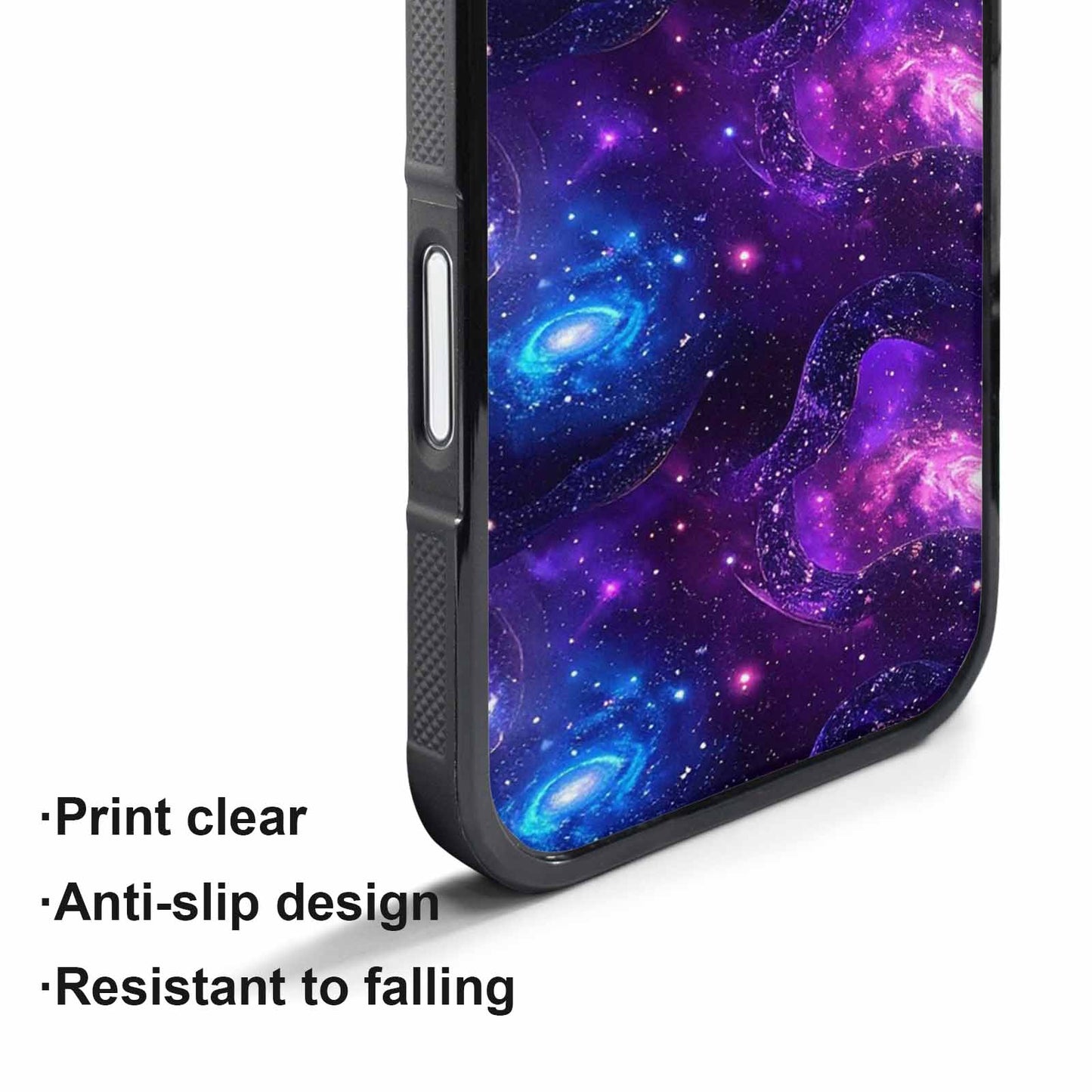 iPhone 17 Pro Case — Galaxy Snake Print Galaxy Space, Custom Print Case Cover