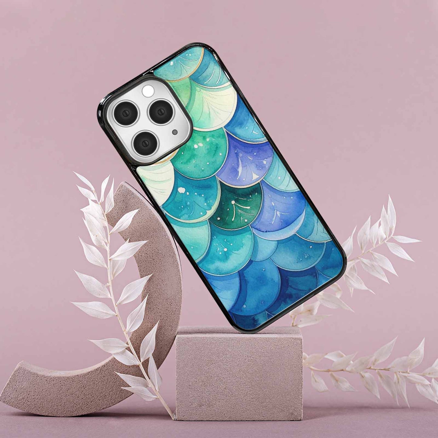 iPhone 15 Pro Max Case — Mermaid Scale, Custom Phone Case