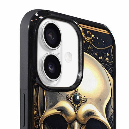 iPhone 17 Case — Skull Dark Art Gothic Print Gothic, Custom Made Phone Cover