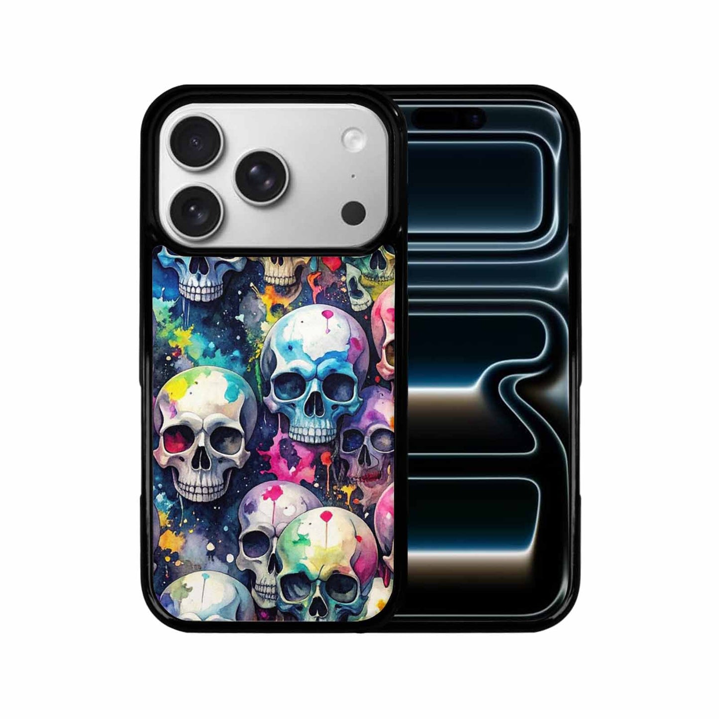 iPhone 17 Pro Case — Skull Dark Art Gothic Print Gothic, Custom Print Case Cover