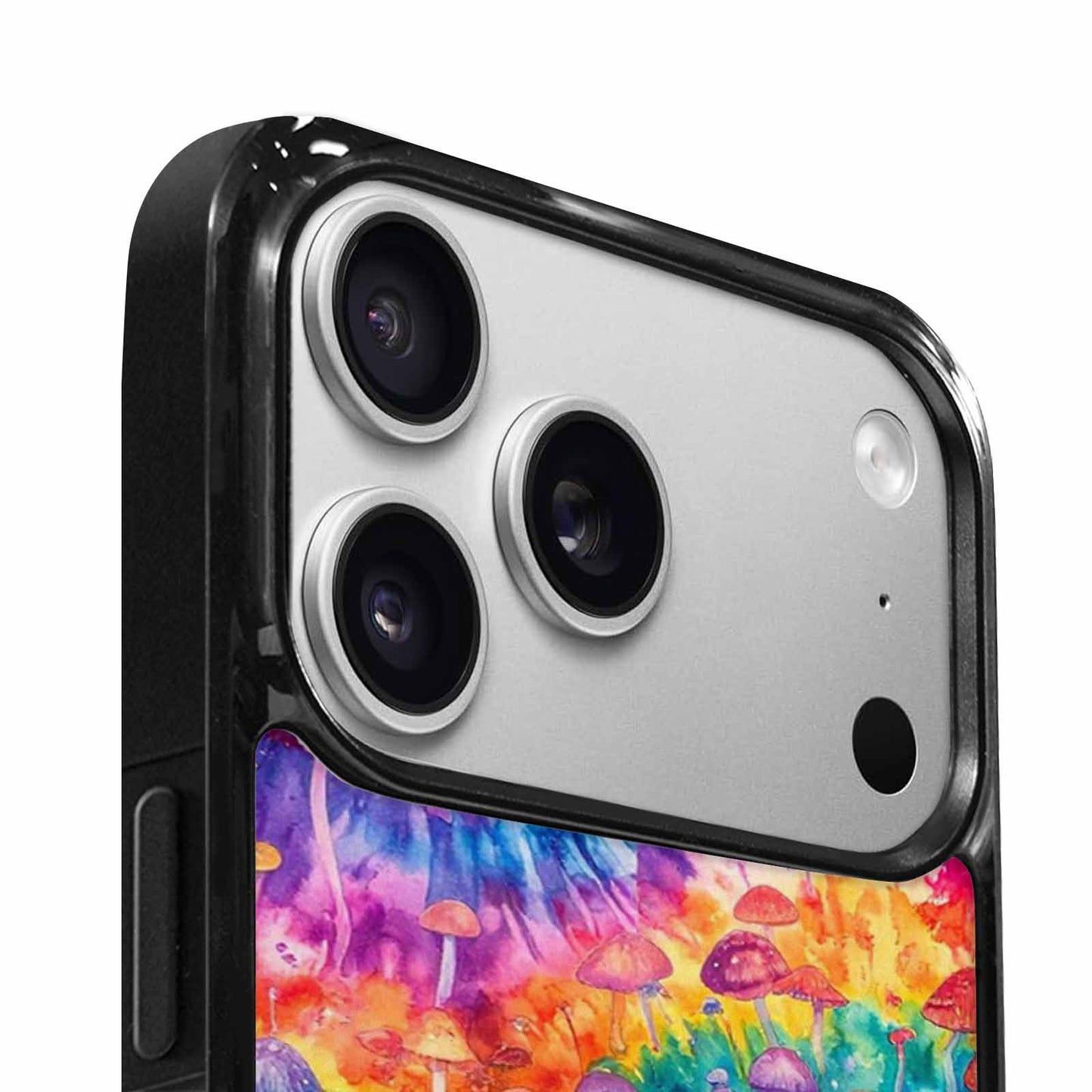 iPhone 17 Pro Case — Mushrooms Tie Dyemushrooms Pat Tie Dye, Personalized Phone Case