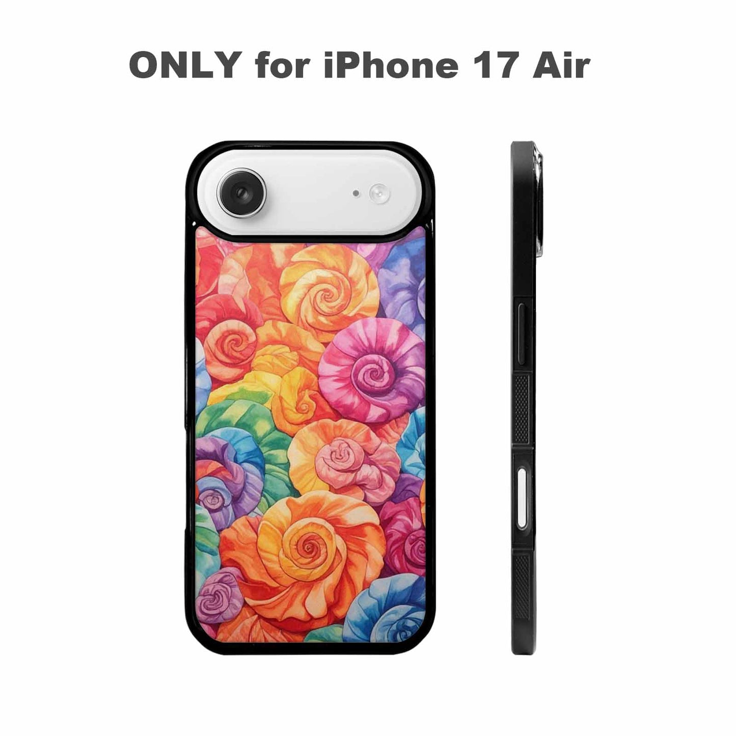 iPhone 17 Air Case — Tie Dye Swirls Tie Dye Tie, Custom Art Phone Cover