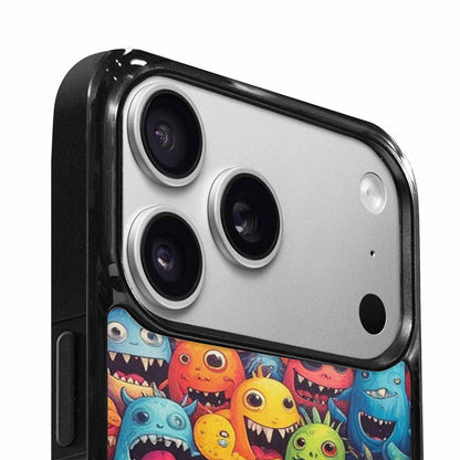 iPhone 17 Pro Case — Monsters General Cartoon Monsters Pattern Cartoon, Custom Made Phone Cover