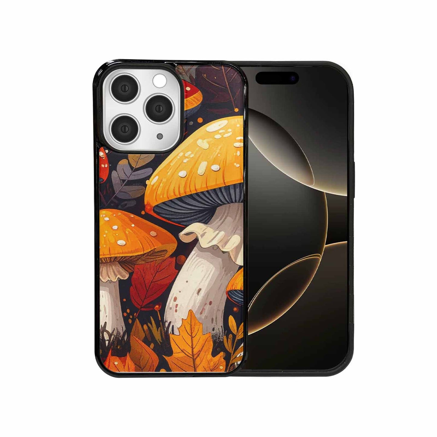 iPhone 15 Pro Max Case — Bold Autumn Mushroom Bold Autumn Mushroom, Original Design Phone Case
