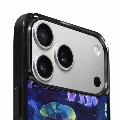 iPhone 17 Pro Max Case — Watercolor Cryptid Folklore Watercolor Abstract, Custom Print Case Cover