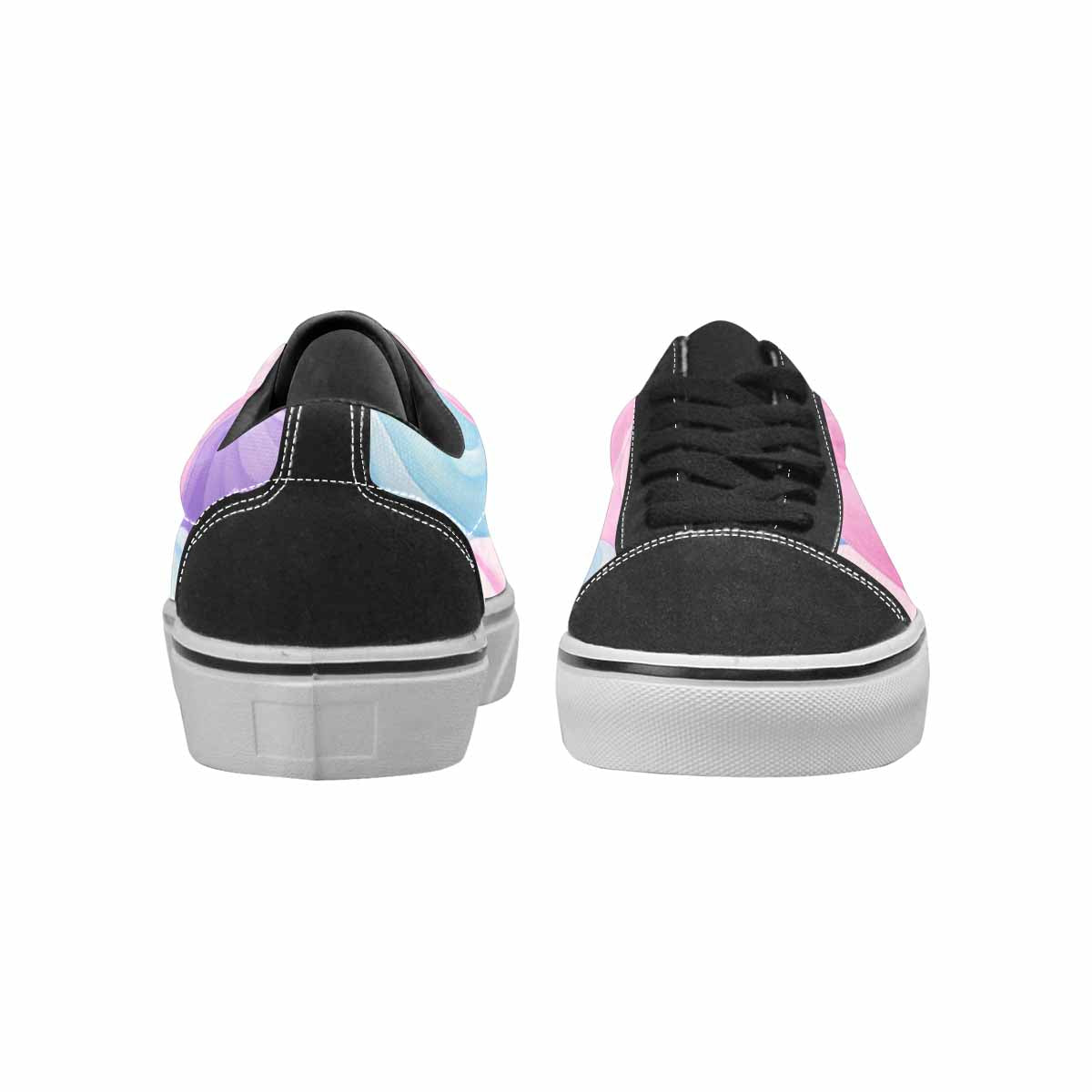 WOMEN'S Tie Dye - Canvas Lace-Up Dark Academia Custom Sneakers