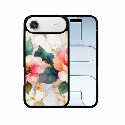 iPhone 17 Air Case — Marble Floral Art Seamless Pattern Floral, Custom Phone Case