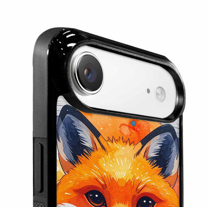 iPhone 17 Air Case — Watercolor Kawaii Fox Faces Watercolor Abstract, Custom Phone Case