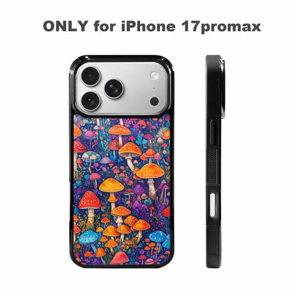 iPhone 17 Pro Max Case — Mushrooms (general) Mushrooms Pa Original Art, Custom Print Case Cover