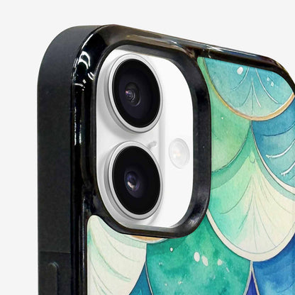iPhone 16 Case — Mermaid Scale, Unique Phone Case Design