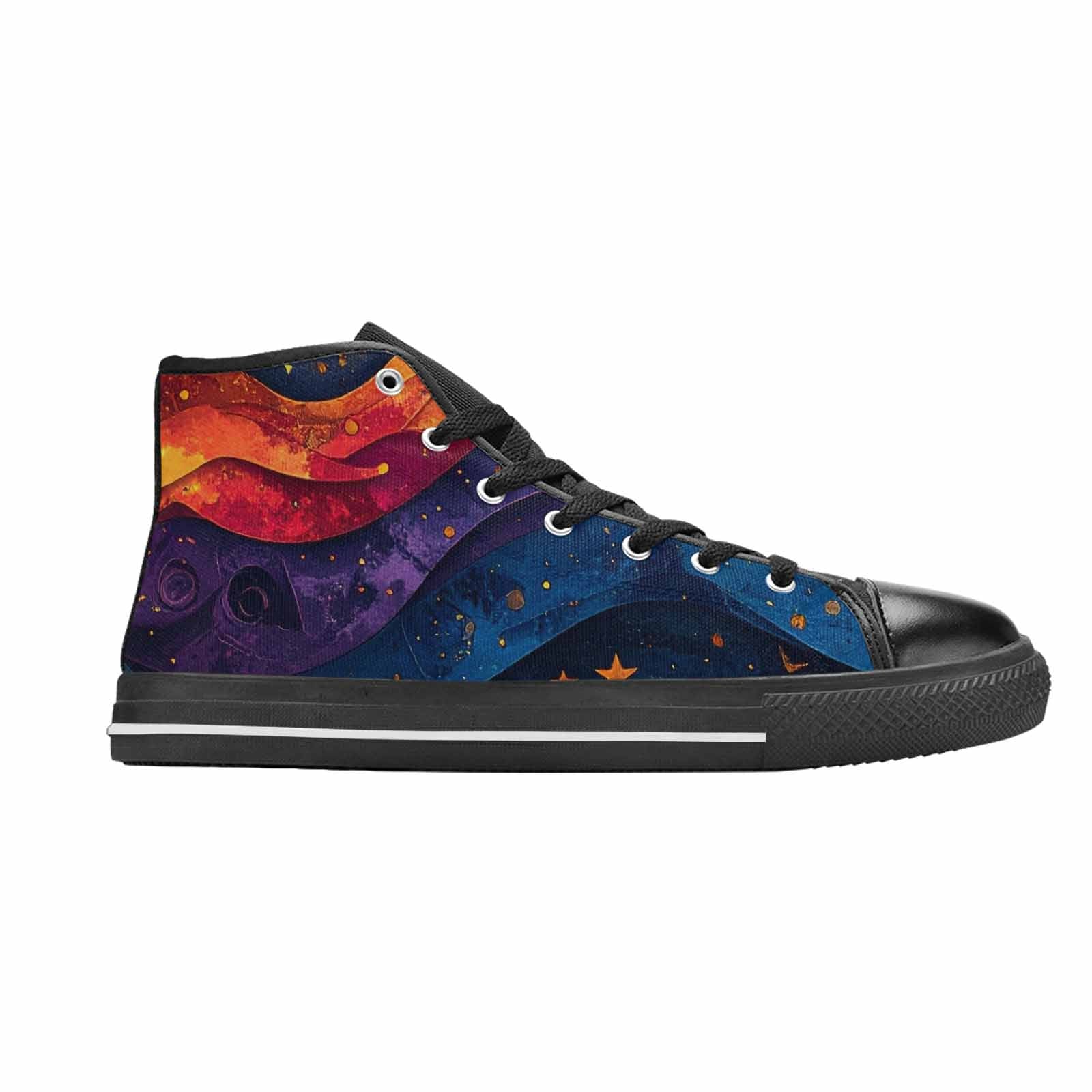 MEN'S Steampunk Galaxy High Top Canvas Grunge Shoes
