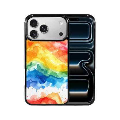 iPhone 17 Pro Max Case — Watercolor Splash Abstract Pattern, Watercolor Abstract, Customized Protective Case