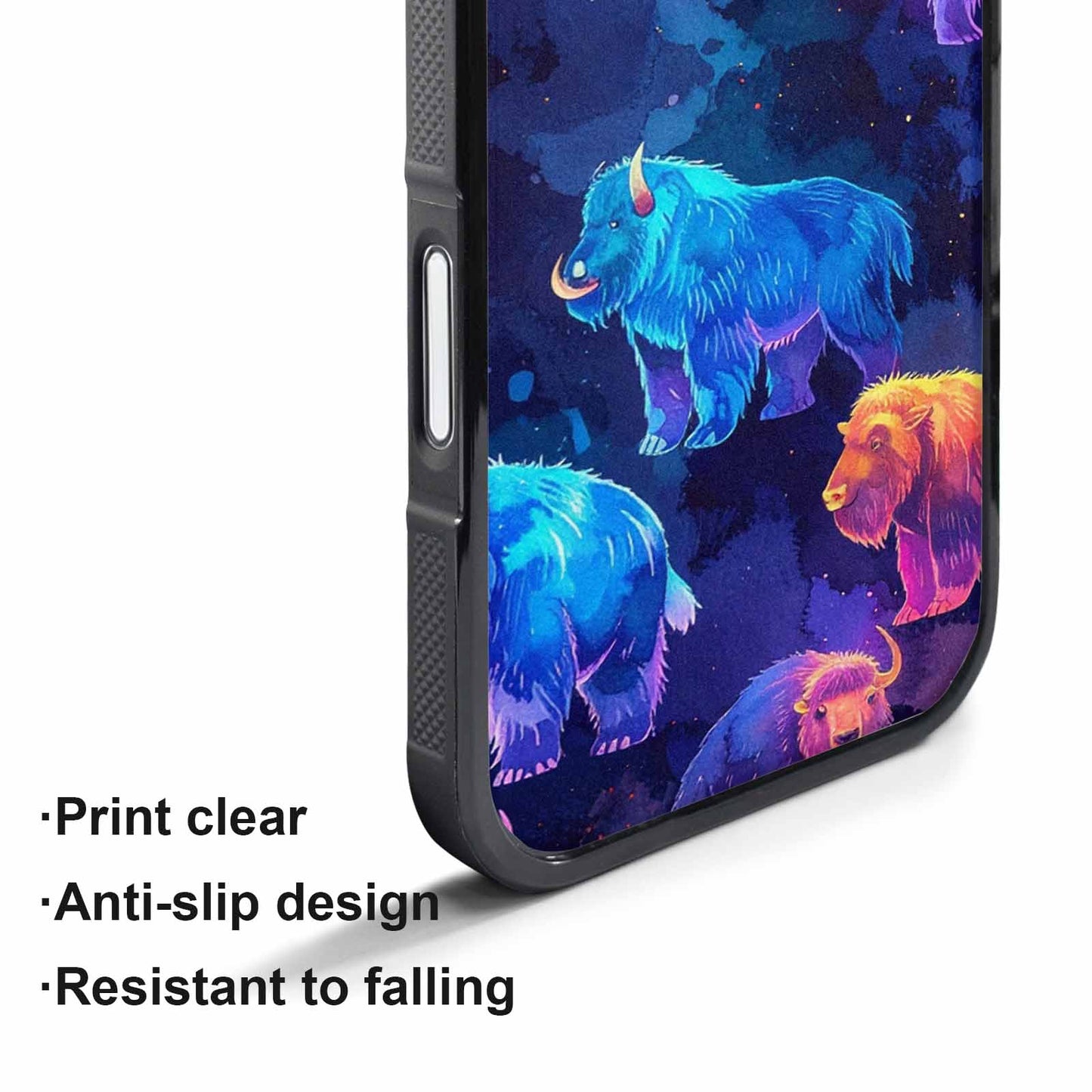 iPhone 17 Air Case — Watercolor Cryptid Folklore Yeti Watercolor Abstract, Custom Phone Case