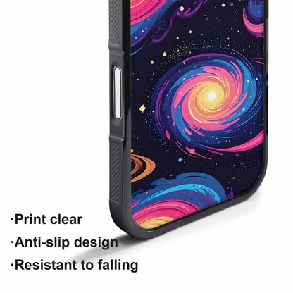 iPhone 17 Pro Case — Love Wins Galaxy Seamless Pattern Galaxy, Custom Made Phone Cover