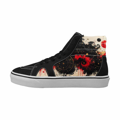 MEN'S Zodiac Constellation High Top Canvas Dreamcore Custom Shoes