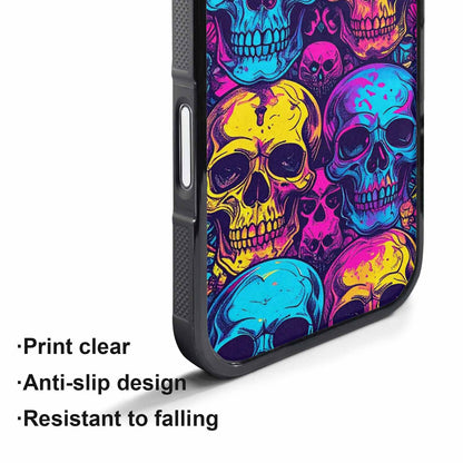 iPhone 17 Pro Max Case — Skull Dark Art Gothic Print Gothic, Unique Phone Case Design