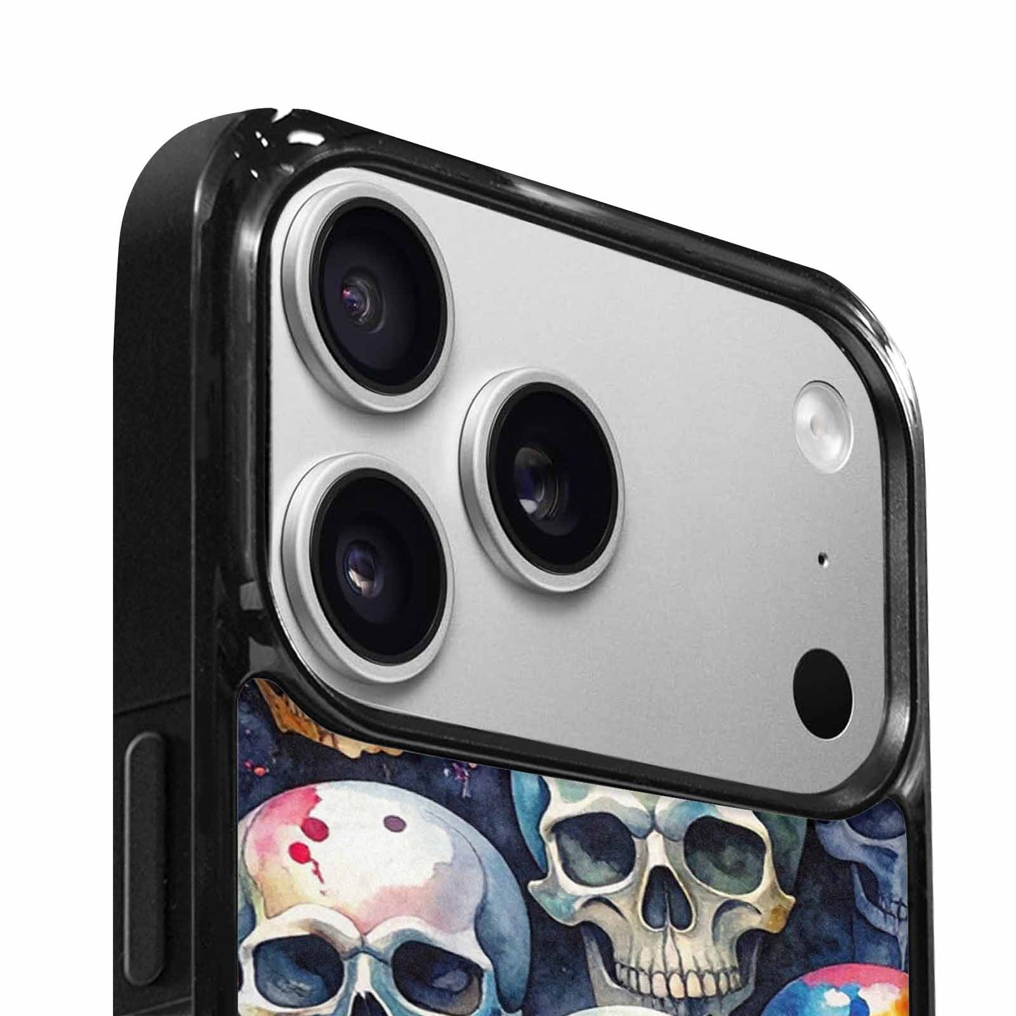 iPhone 17 Pro Max Case — Skull Dark Art Gothic Print Gothic, Personalized Phone Case