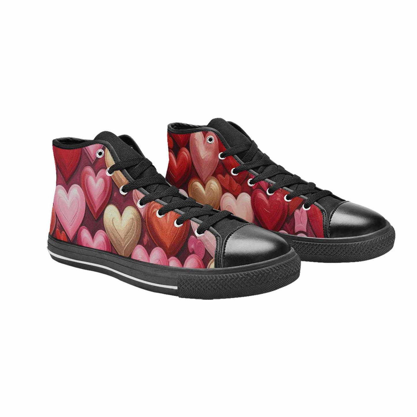 WOMEN'S No Words Or High Top Canvas Aesthetic Shoes