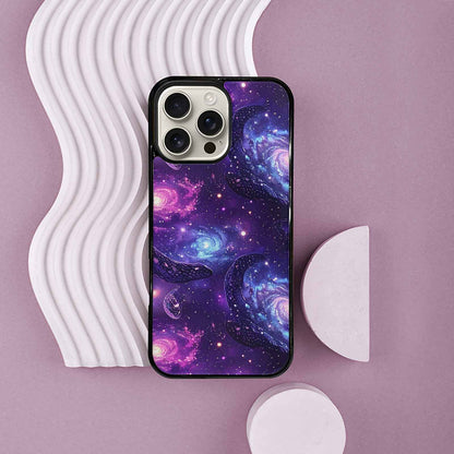 iPhone 16 Pro Max Case — Galaxy Snake Print Custom, Custom Printed Phone Case