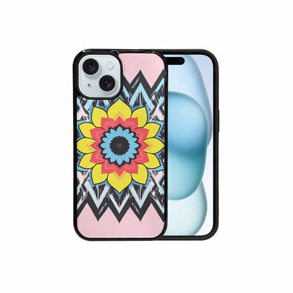 iPhone 15 Case — 1960s Mod Cartoon Art Pattern, Custom Designed Case Cover