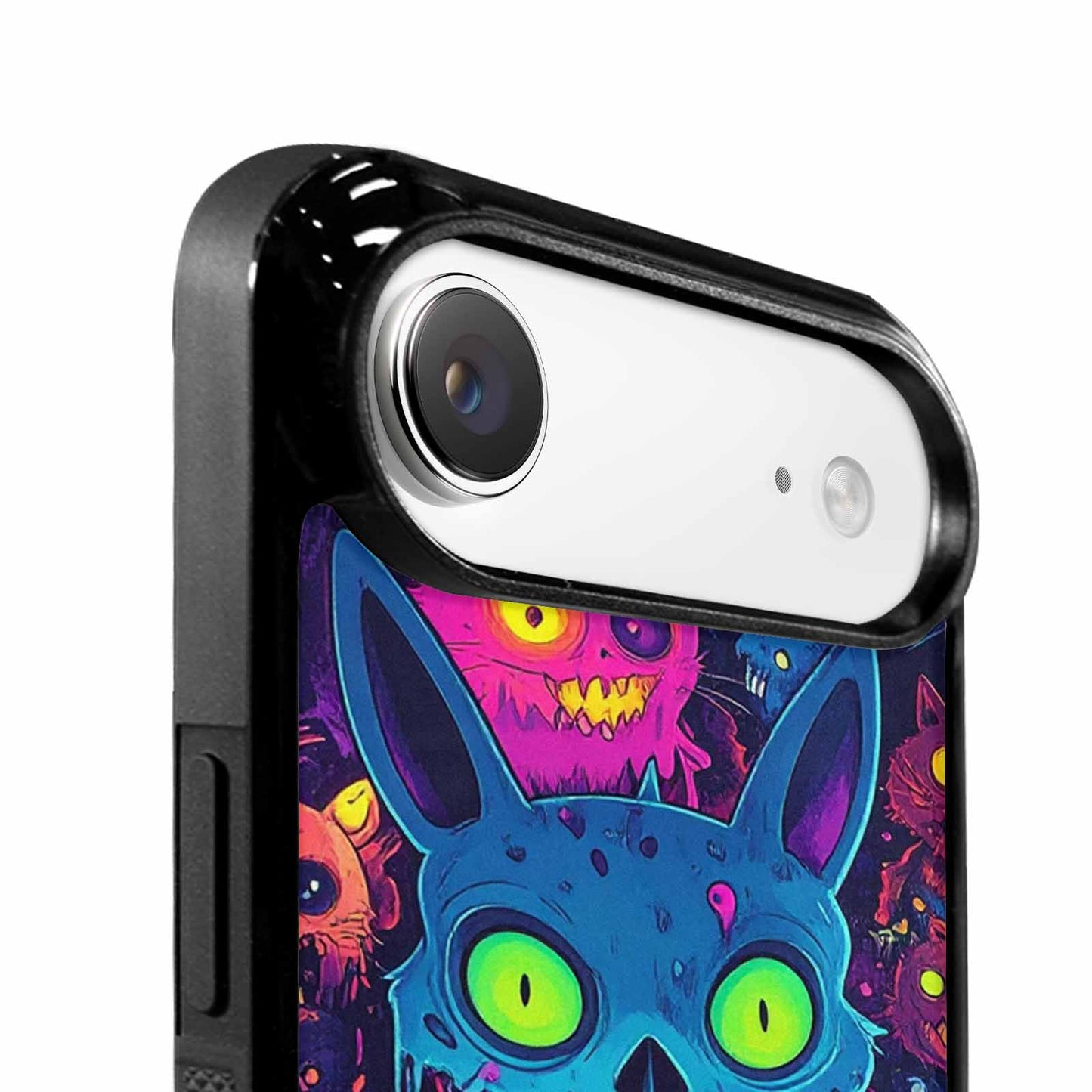iPhone 17 Air Case — Mixed Toxic Glow Creature Pattern Cartoon, Custom Art Phone Cover