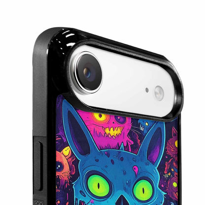 iPhone 17 Air Case — Mixed Toxic Glow Creature Pattern Cartoon, Custom Art Phone Cover