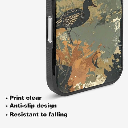 iPhone 16 Case — Hunting Camouflage Pattern With Deer And, Personalized Phone Case